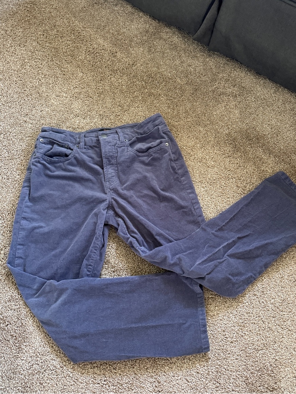 Quince Navy Corduroy Trousers